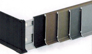 铝合金踢脚线 型号：T06124-60