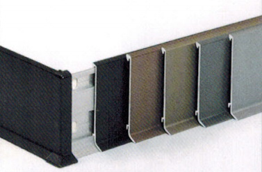 铝合金踢脚线 型号：T06124-40