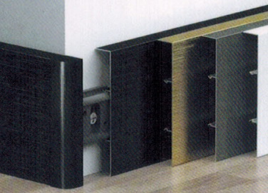 铝合金踢脚线 型号：T0689-80