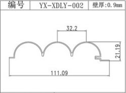 长城板/波浪板 型号：YX-XDLY-002