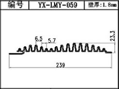 长城板/波浪板 型号：YX-LMY-059