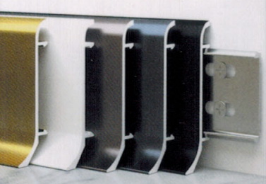 铝合金踢脚线 型号：T11130-60