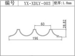 长城板/波浪板 型号：YX-XDLY-003