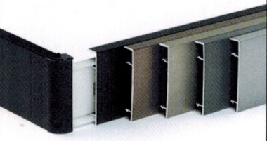 铝合金踢脚线 型号：T06132-60