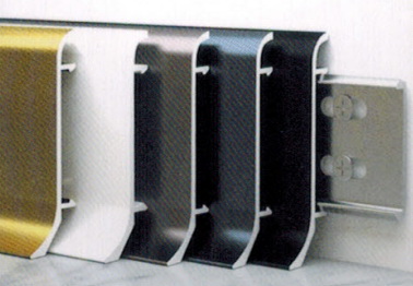 铝合金踢脚线 型号：T11130-40