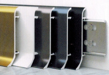 铝合金踢脚线 型号：T11130-70